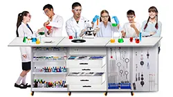 Laboratorio portátil avanzado para biología, equipo compacto para experimentos científicos en campo y educación