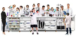 Laboratorio escolar integrado doble