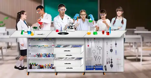 Nuevo laboratorio portátil biología avanzado