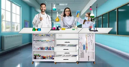 Nuevo laboratorio escolar química básico