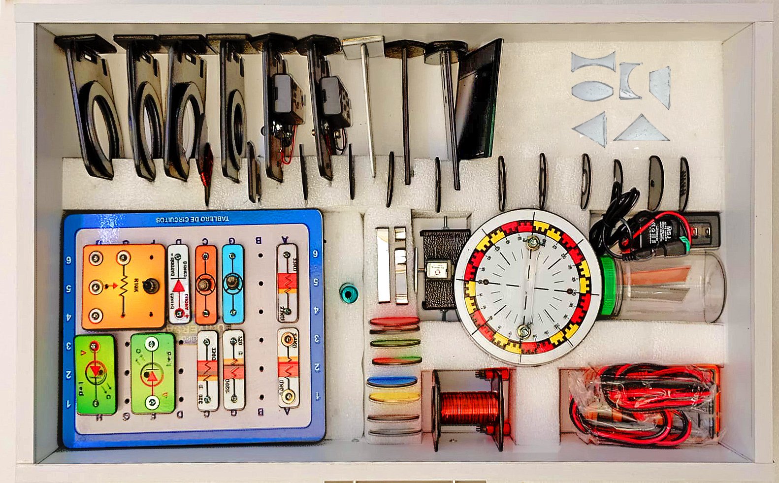 Bandeja 1 Laboratorio modular integrado avanzado