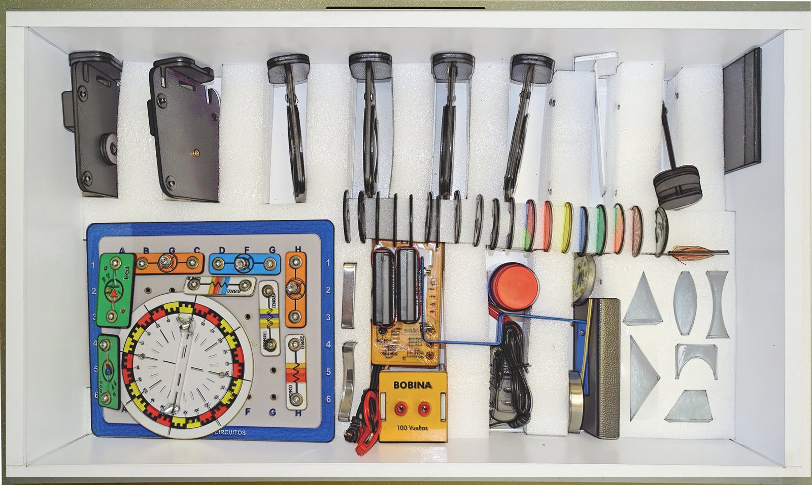 Bandeja 1 Laboratorio didáctico integrado Básico
