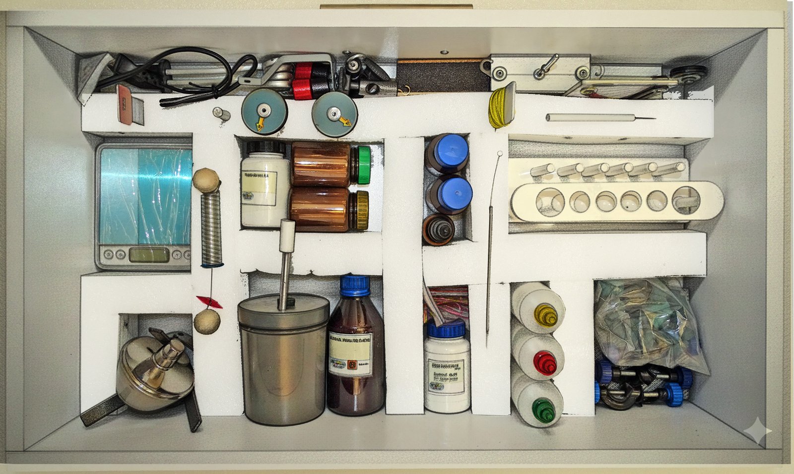 Bandeja 2 Laboratorio didáctico integrado Básico