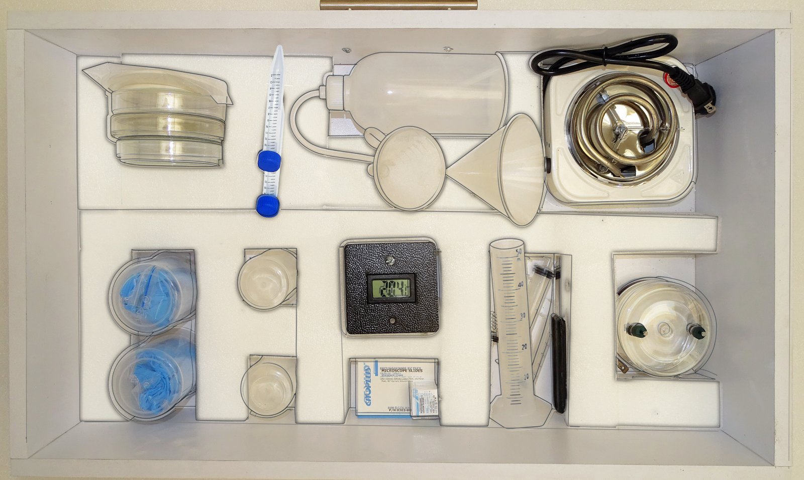 Bandeja 3 Laboratorio didáctico integrado Básico