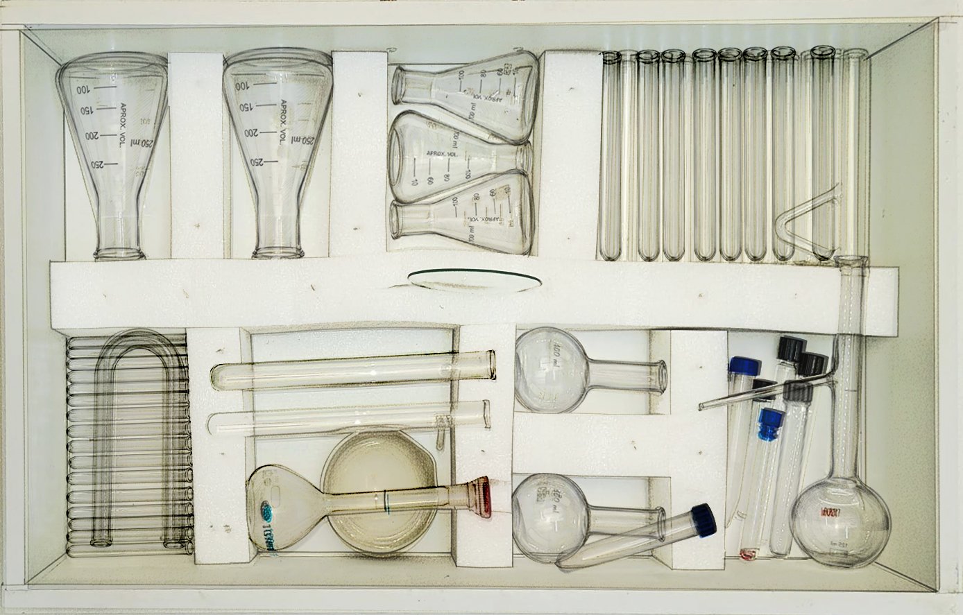 Bandeja 4 Laboratorio modular integrado avanzado