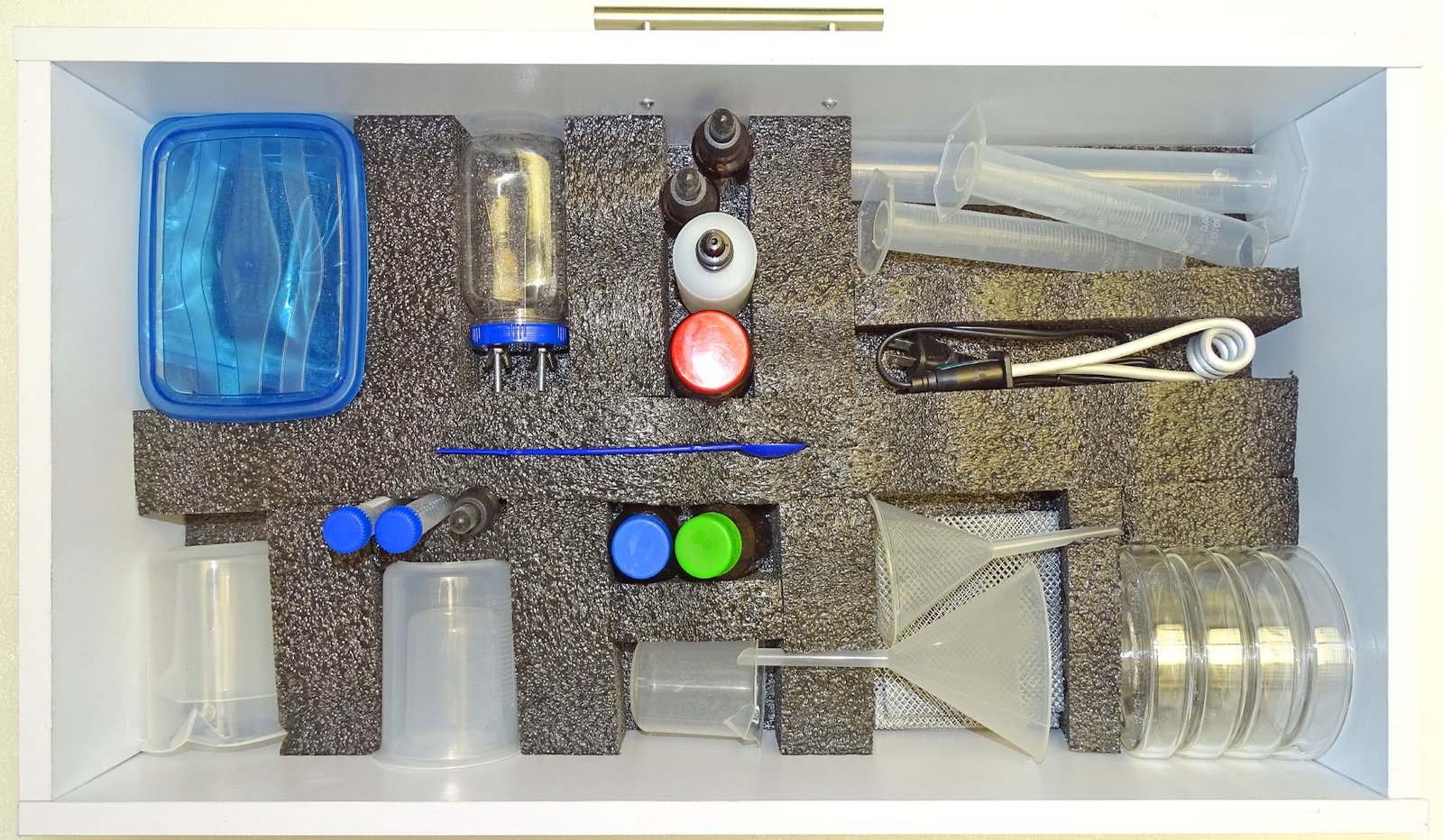 Bandeja 2 Laboratorio química avanzado