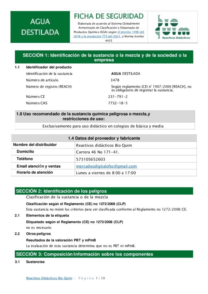 thumbnail of Agua destilada