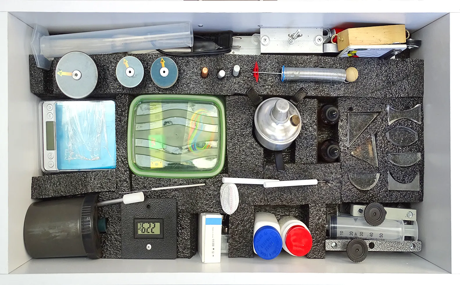 Bandeja 2 Laboratorio modular integrado avanzado