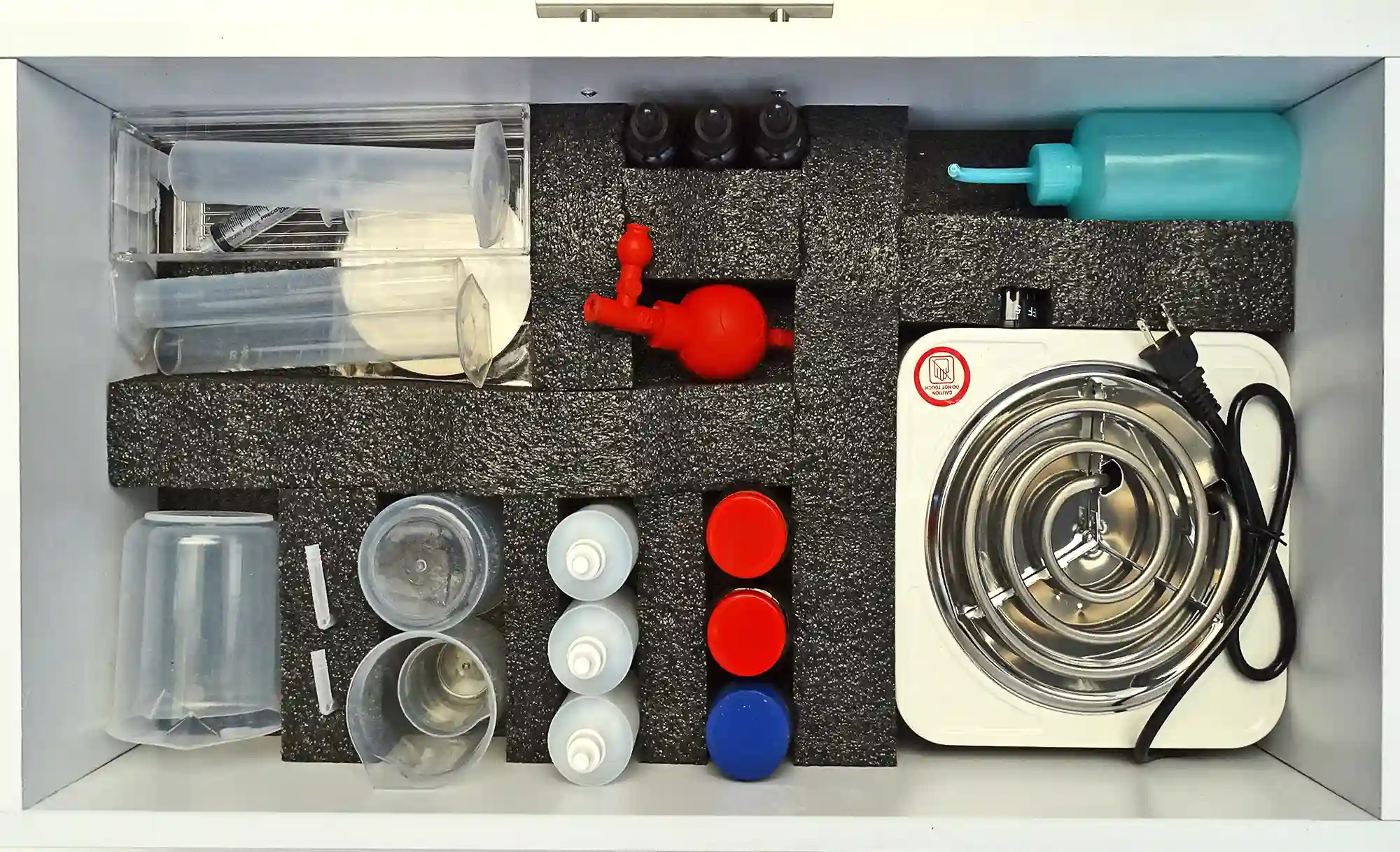 Bandeja 2 Química Biología Laboratorio escolar integrado doble