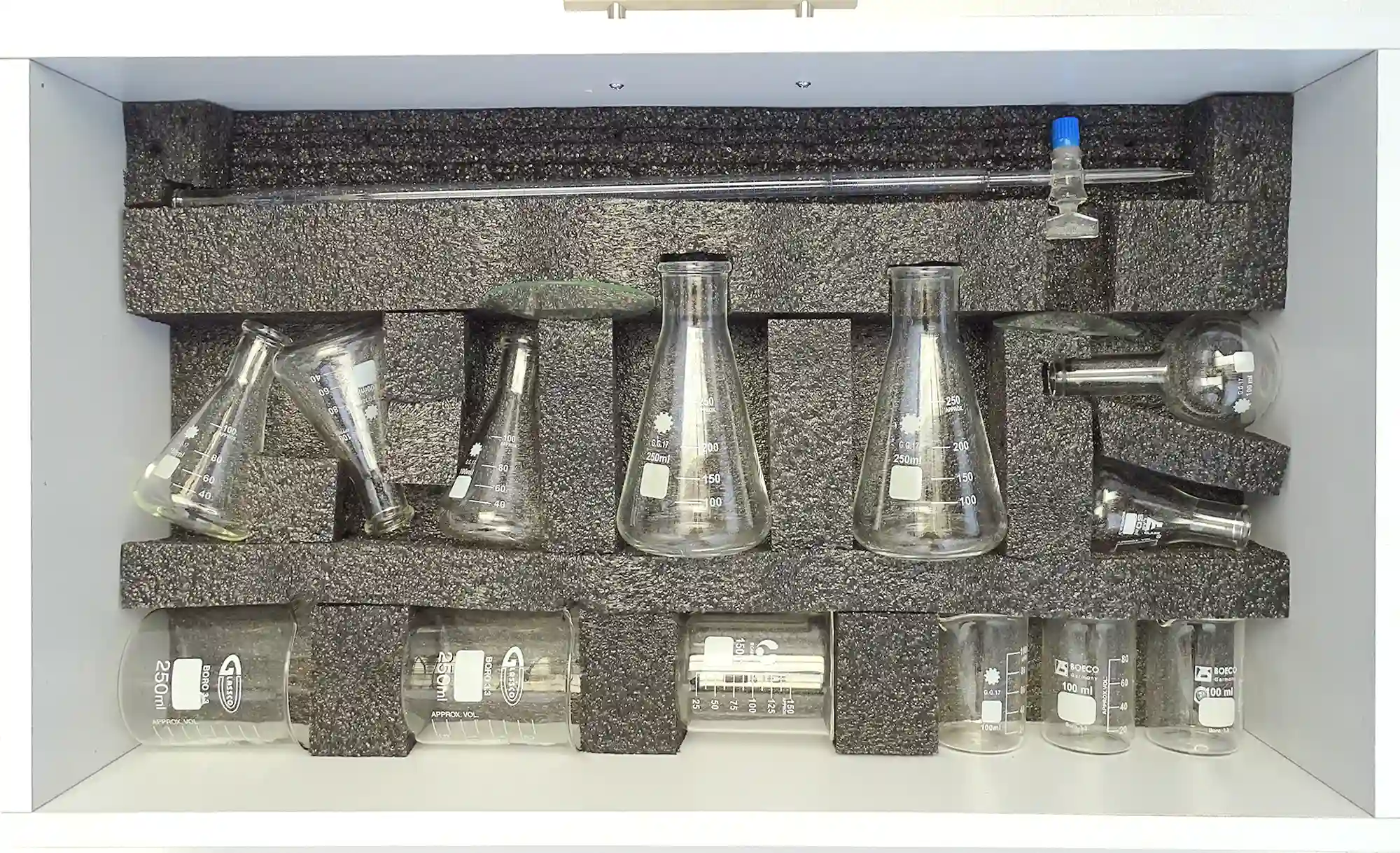 Bandeja 4 Química Biología Laboratorio escolar integrado doble