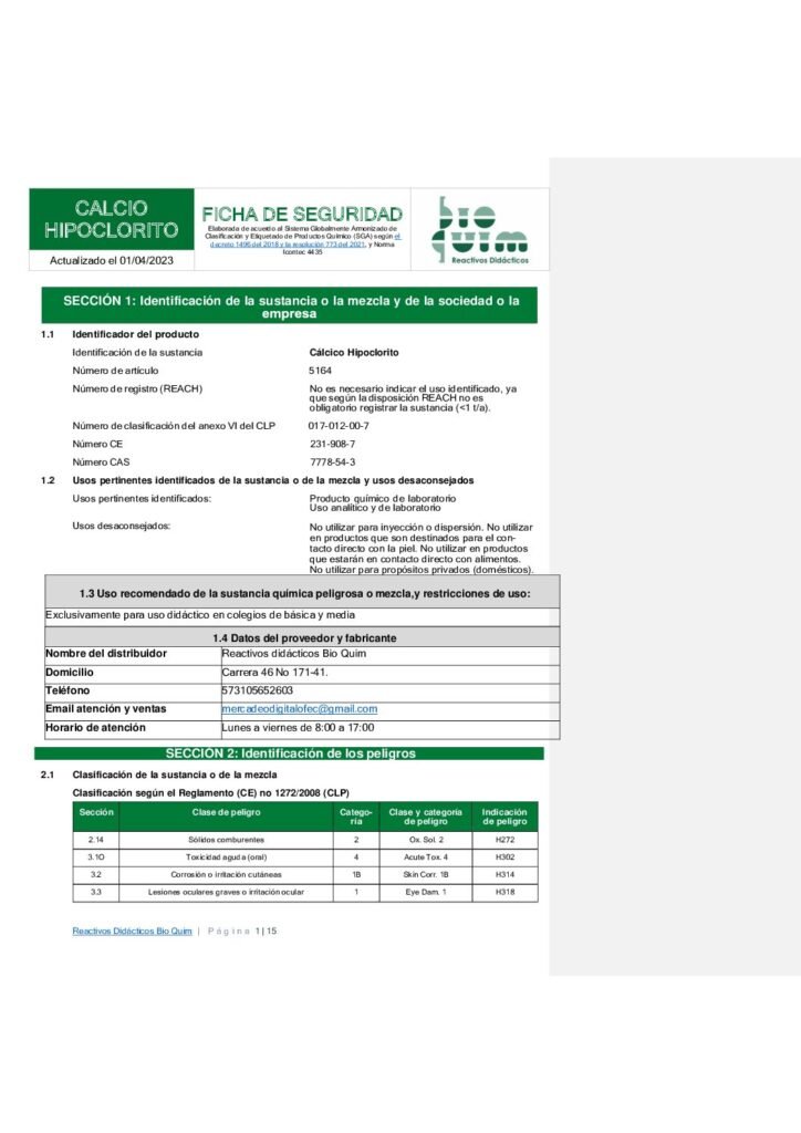 thumbnail of CALCIO HIPOCLORITO pdf