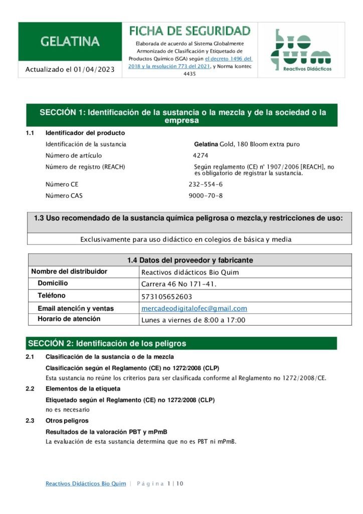 thumbnail of Gelatina granulada