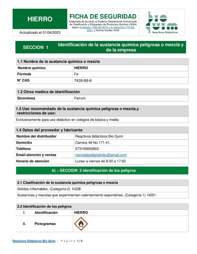 thumbnail of HIERRO POLVO