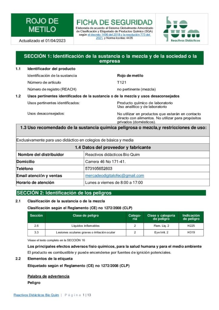 thumbnail of ROJO DE METILO