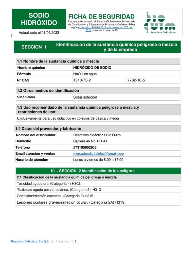 thumbnail of SODIO HIDRÓXIDO