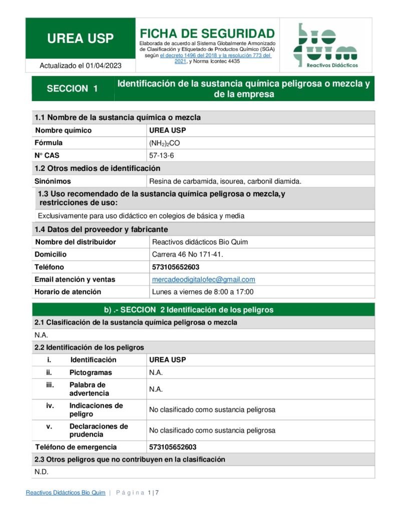 thumbnail of UREA CRISTALES
