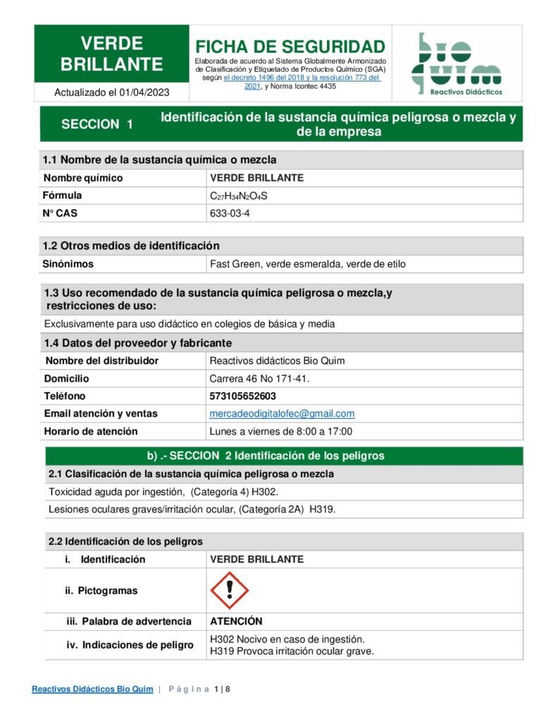 thumbnail of VERDE BRILLANTE