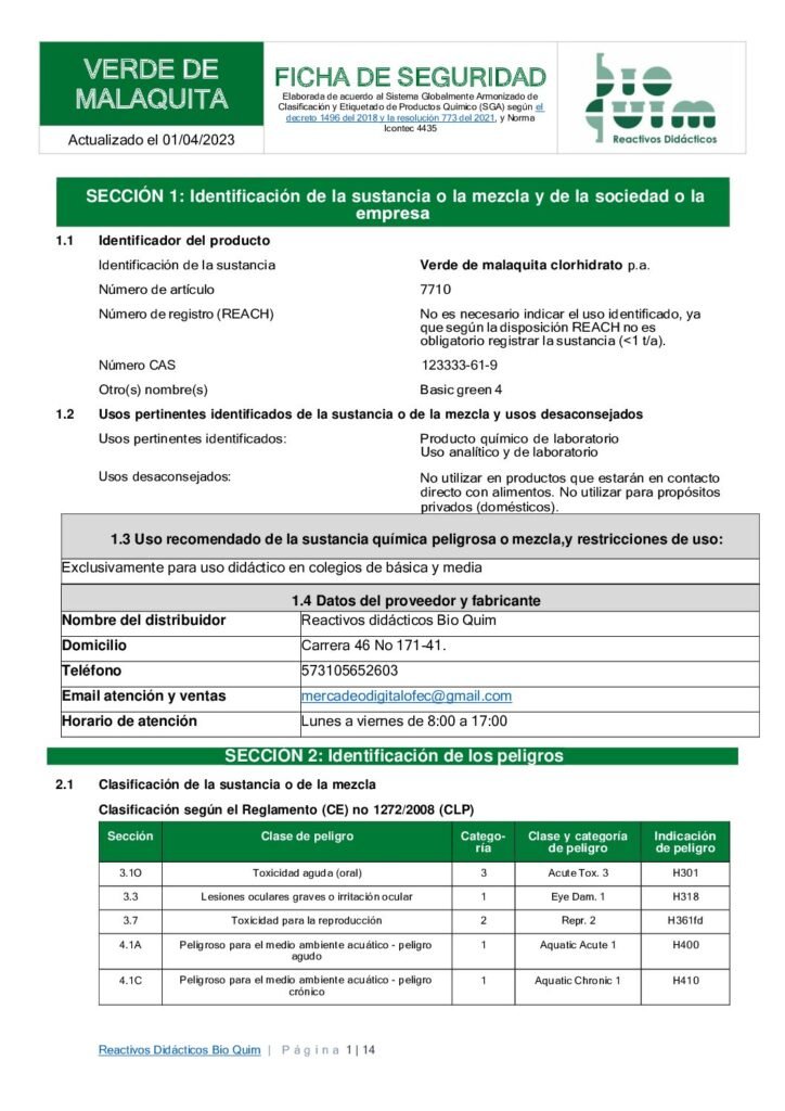 thumbnail of VERDE DE MALAQUITA