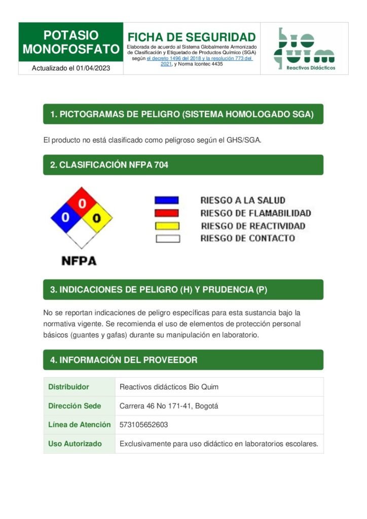 thumbnail of POTASIO MONOFOSFATO